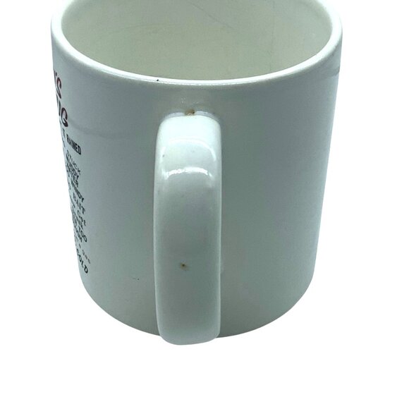 Vtg Fishermans Excuse Mug White Ceramic 11 oz Coffee Cup 3.5” Humor Novelty - Picture 4 of 7